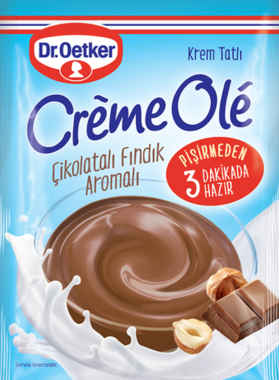 Dr. Oetker Creme Ole Çikolatalı Fındık Aromalı 125gr