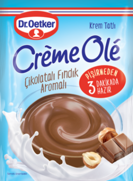 Dr. Oetker Creme Ole Çikolatalı Fındık Aromalı 125gr