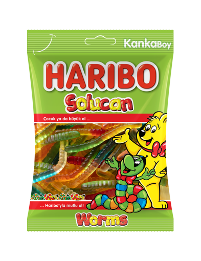 Haribo Parti Boy Solucan 160gr