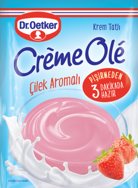 Dr. Oetker Creme Ole Çilek Aromalı 110gr