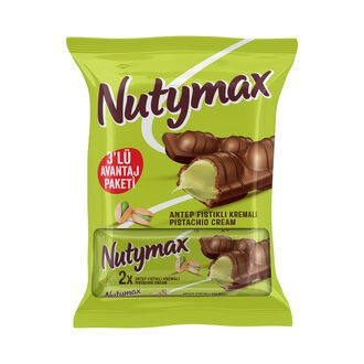 Şölen Nutymax Antep Fıstıklı Kremalı Gofret 44grx3Adet