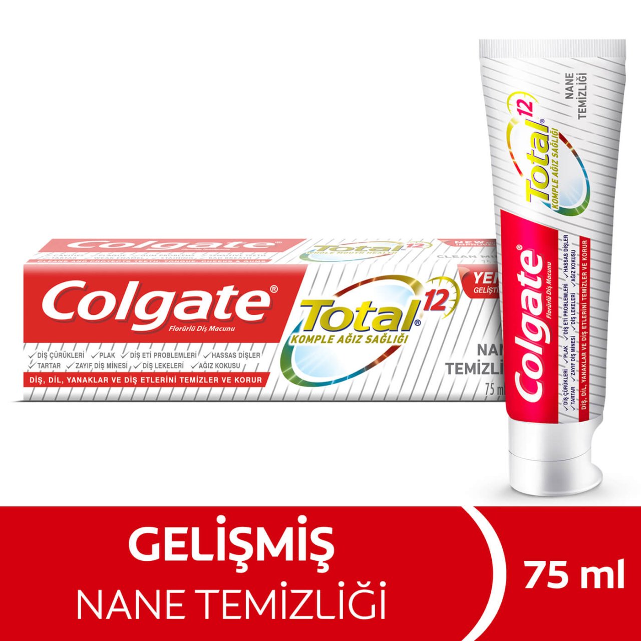 Colgate Total Nane Temizliği Diş Macunu 75ml