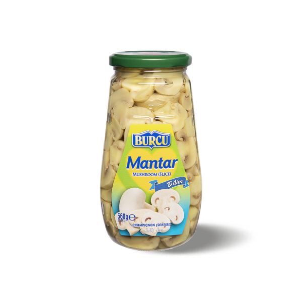 Burcu Dilimli Mantar Konserve 560gr
