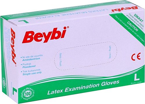Beybi Lateks Muayene Eldiveni Large