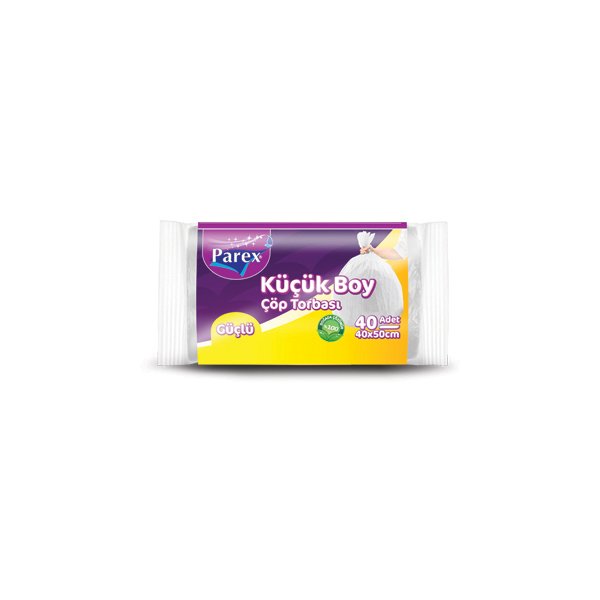 Parex Güçlü Çöp Torbası Küçük Boy 30lu