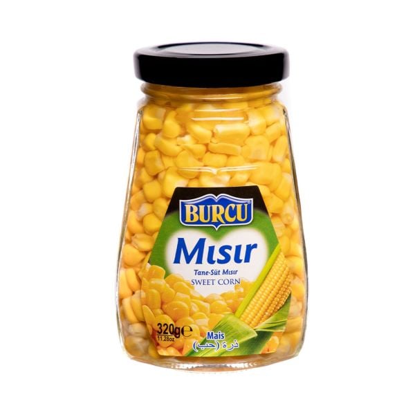 Burcu Mısır Konserve 320gr cam