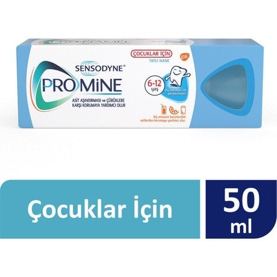 Sensodyne Promine Çocuk 6-12 Yaş Diş Macunu 50ml