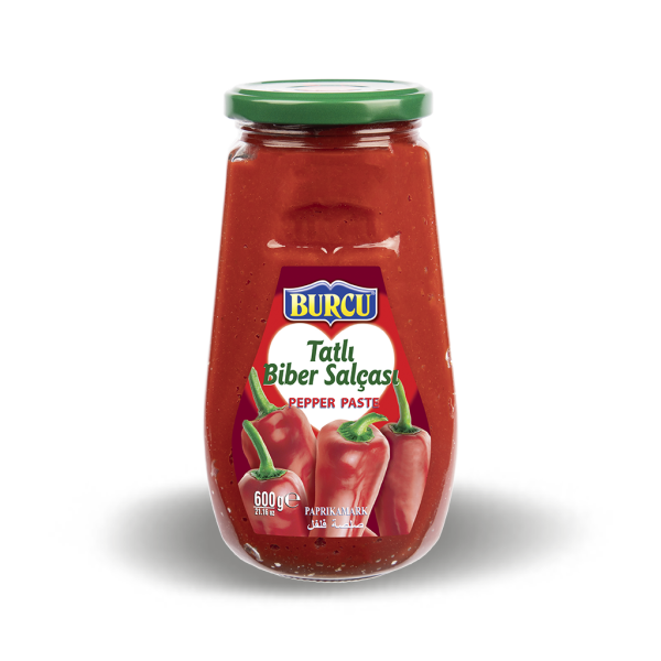 Burcu Tatlı Biber Salçası 1500gr cam