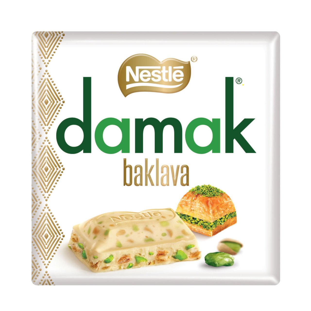 Nestle Damak Baklava Kare Çikolata 60gr