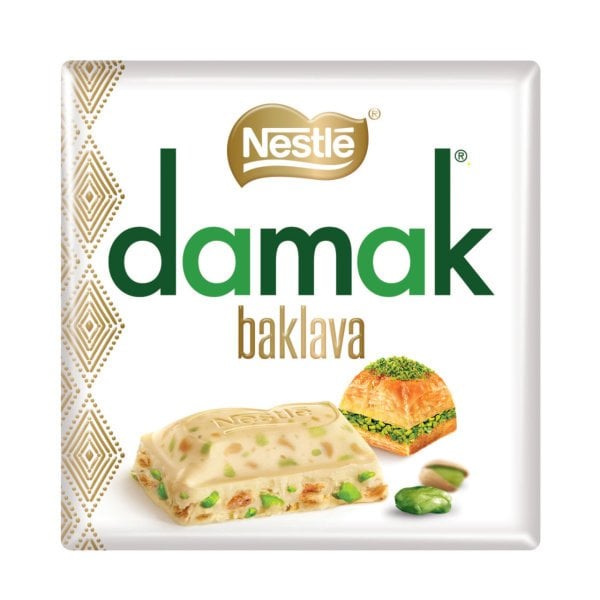 Nestle Damak Baklava Kare Çikolata 60gr