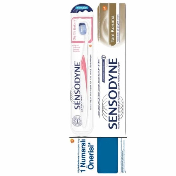Sensodyne Tam Koruma Diş Macunu 75ml Diş Fırçası Hediyeli