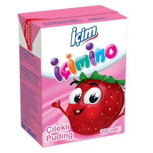 İçim İçimino Çilekli Puding 200ml