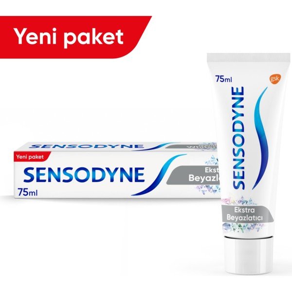Sensodyne Ekstra Beyazlatıcı Diş Macunu 75ml