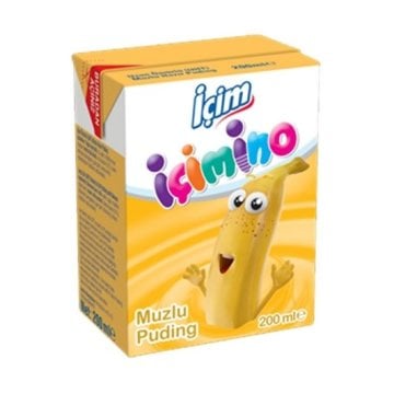 İçim İçimino Muzlu Puding 200ml