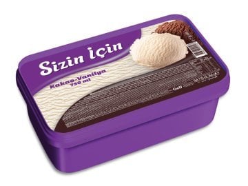 Golf Sizin İçin Kakao-Vanilya Dondurma 750ml