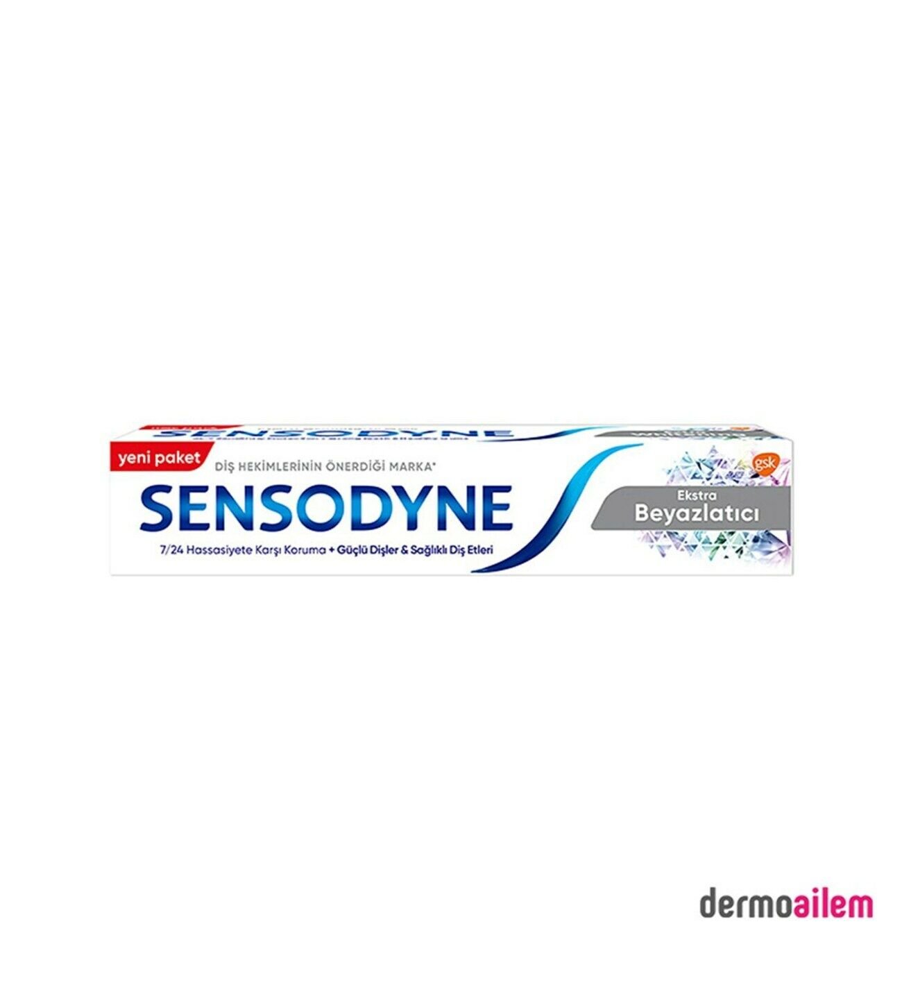 Sensodyne Ekstra Beyazlatıcı Diş Macunu 50ml