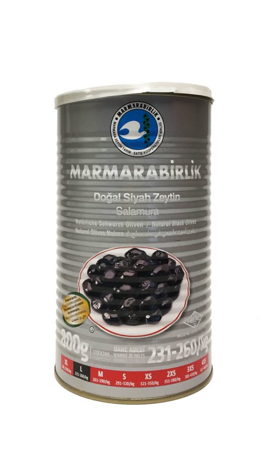 Marmarabirlik Zeytin L 800gr tnk