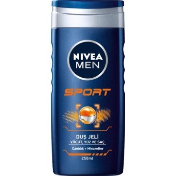 Nivea Men Şampuan ve Duş Jeli Sport 250ml