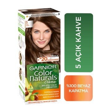 Garnier Color Naturals Saç Boyası 5 Açık Kahve
