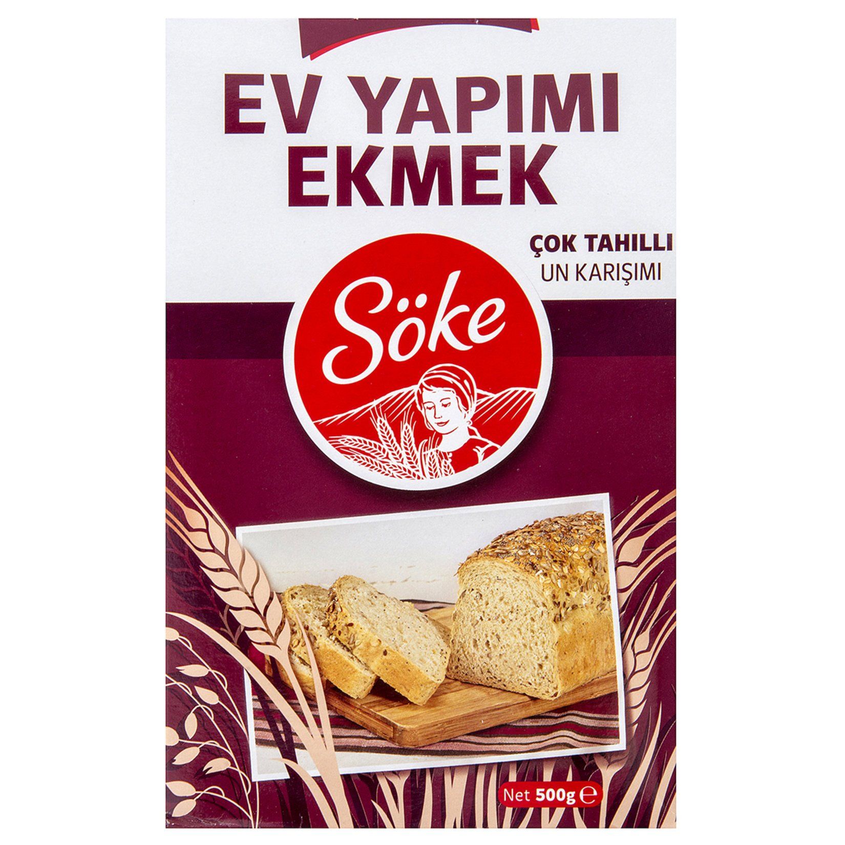 Söke Ev Yapımı Ekmek Çok Tahıllı Un Karışımı 500gr