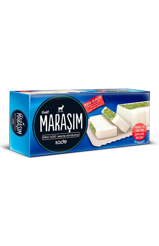 Golf Maraşım Kesme Dondurma Sade  650ml