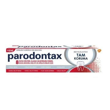 Paradontax Beyazlatıcı Tam Koruma Diş Macunu 75ml