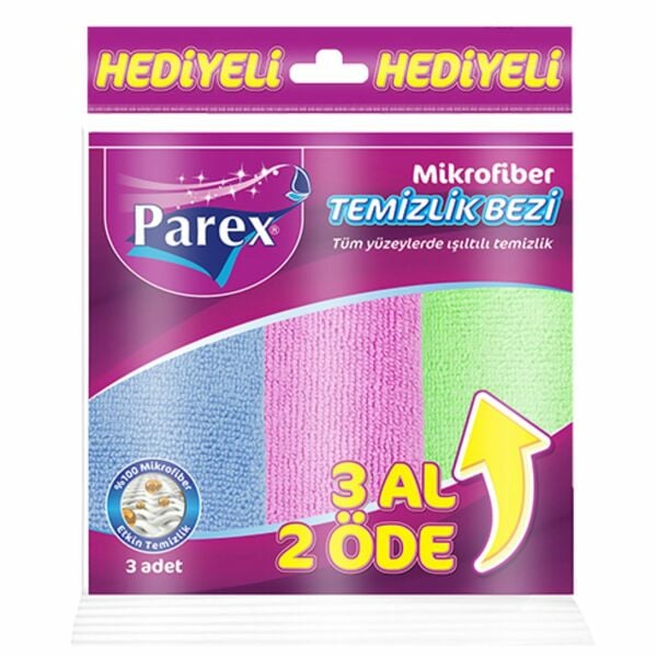 Parex Trend Mikrofiber Temizlik Bezi 3lü