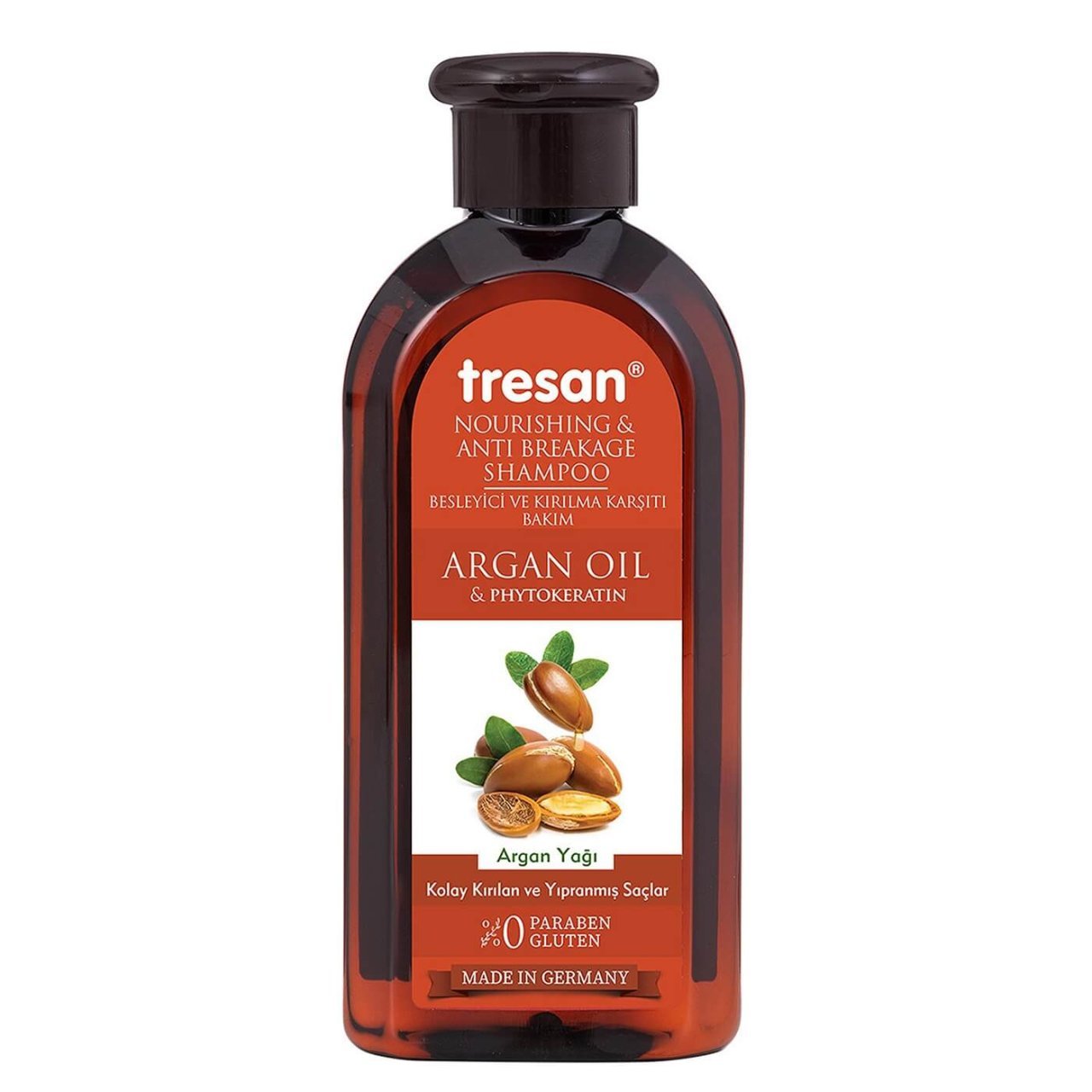Tresan Şampuan Argan Yağı Kolay Kırılan ve Yıpranmış Saçlar İçin 300ml