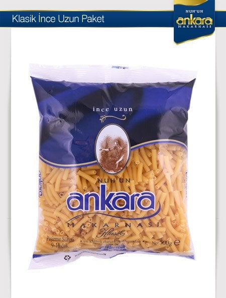Nuh'un Ankara İnce Uzun Makarna 500gr