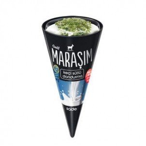 Golf Maraşım Sade Kornet Dondurma 120ml