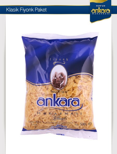 Nuh'un Ankara Fiyonk Makarna 500gr