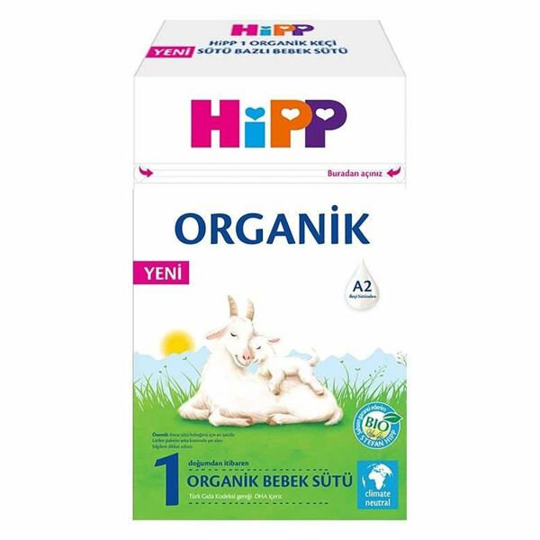 HiPP 1 Organik Keçi Sütü Bazlı Devam Sütü 300gr