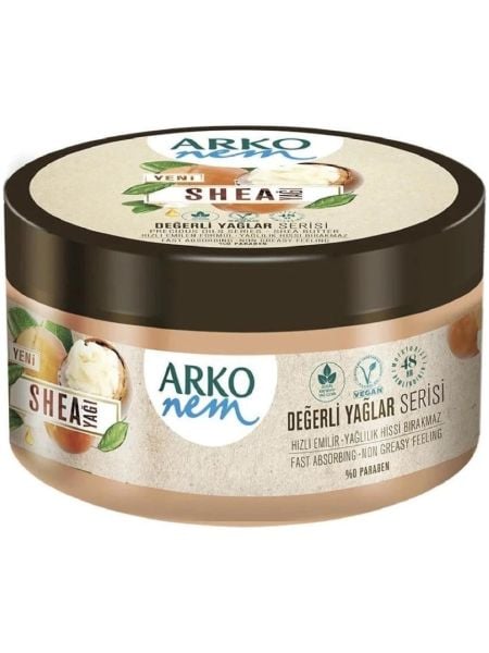 Arko Nem Değerli Yağlar Serisi Shea Yağı 250ml