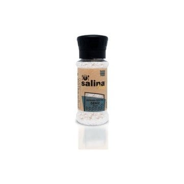 Salina Sofrada Öğütme Deniz Tuzu Değirmen Kapak 200gr