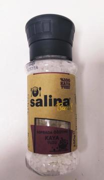 Salina Sofrada Öğütme Kaya Tuzu Değirmen Kapak 200gr