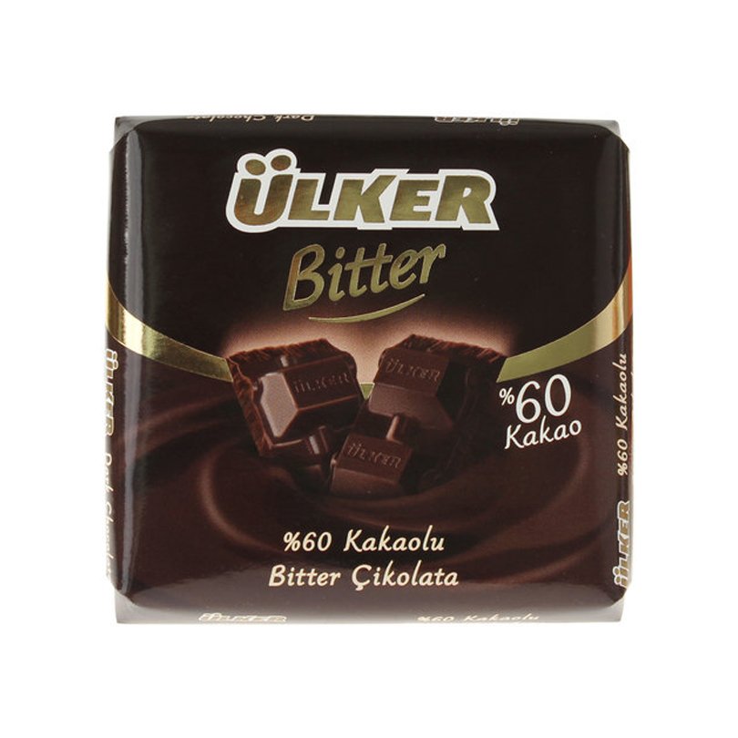 Ülker Kare %60 Bitter Çikolata 60gr