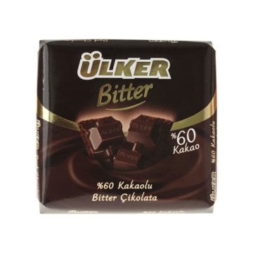 Ülker Kare %60 Bitter Çikolata 60gr