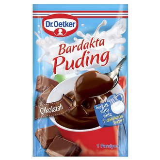 Dr. Oetker Bardakta Puding Çikolatalı 35gr