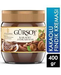 Gürsoy Kakaolu Fındık Kreması 400gr cam