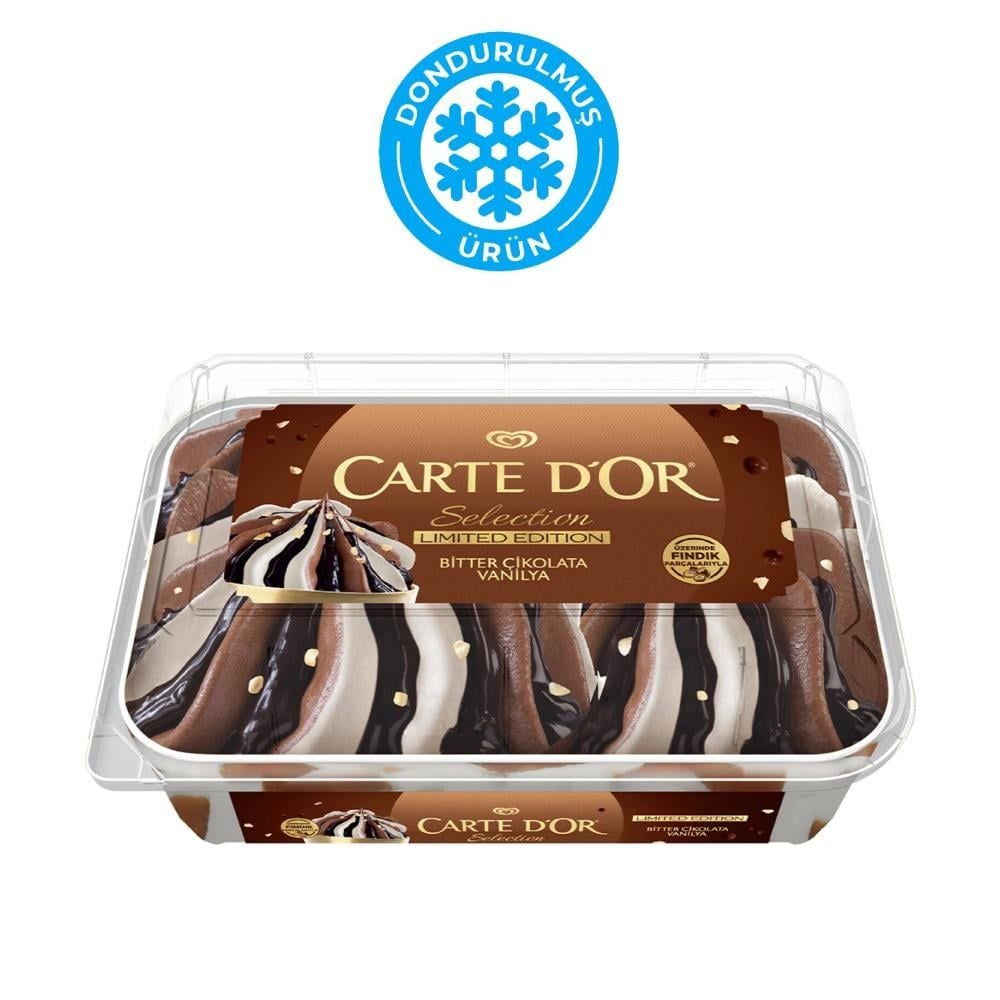 Carte D'or Selection Lımıted Edıtıon Bitter Vanilya Dondurma 700ml