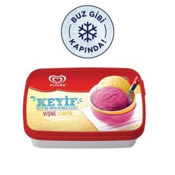 Algida Keyif  Vişne Limon Dondurma 750ml