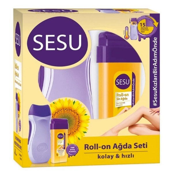 Sesu Roll-On Ağda Seti Makineli
