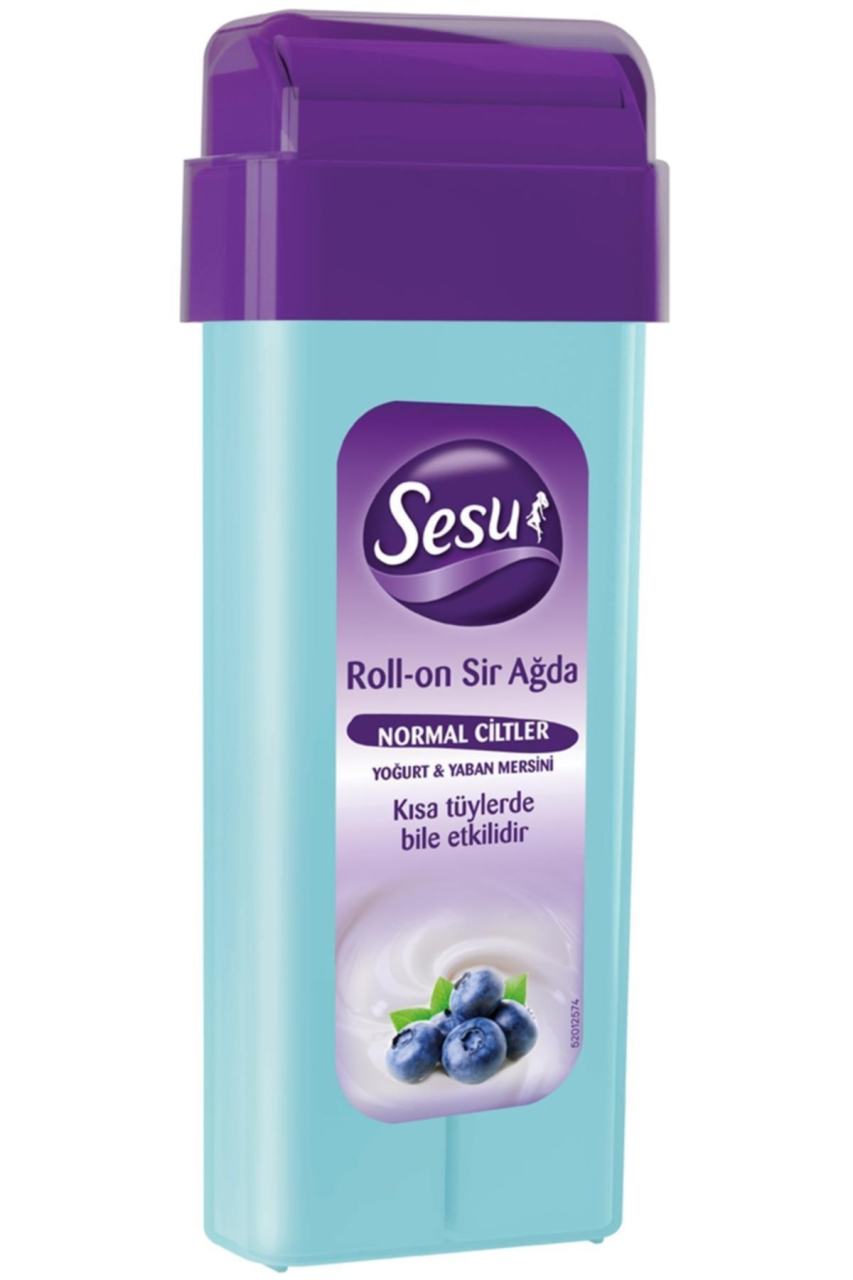 Sesu Roll-On Sir Ağda Normal Ciltler Yoğurt Yaban Mersini 100ml