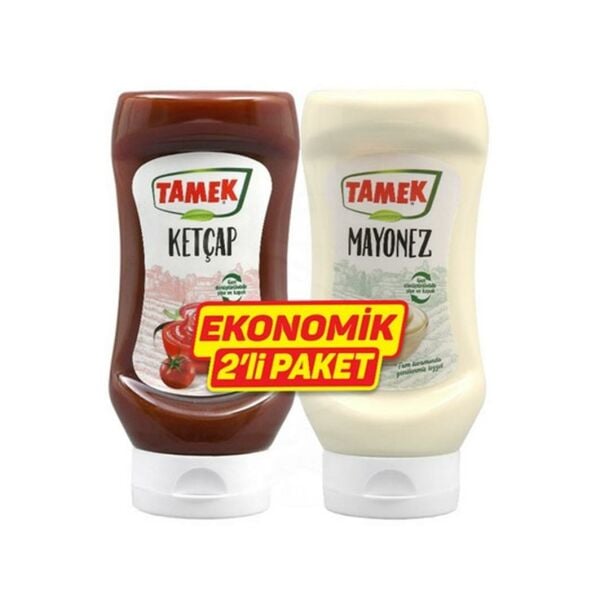 Tamek Ketçap 355gr + Mayonez 320gr