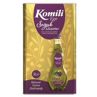 Komili Ege Natürel Sızma Zeytinyağı 3000ml