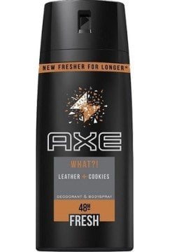 Axe Deodorant What?! Leather+Cookies 150ml