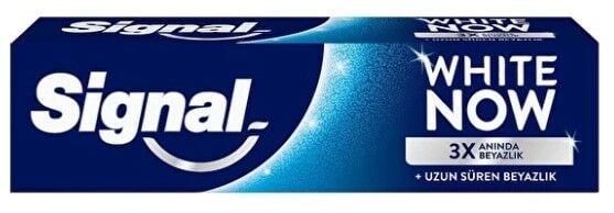 Signal White Now 3X Anında Beyazlık + Uzun Süren Diş Macunu 75ml
