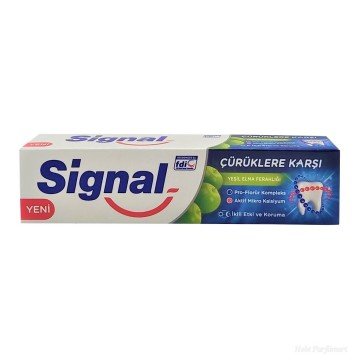 Signal Çürüklere Karşı Yeşil Elma Ferahlığı Diş Macunu 100ml