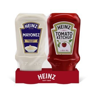Heinz Ketçap 460gr + Mayonez 400gr