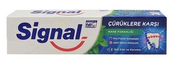 Signal Çürüklere Karşı Nane Ferahlığı Diş Macunu 50ml